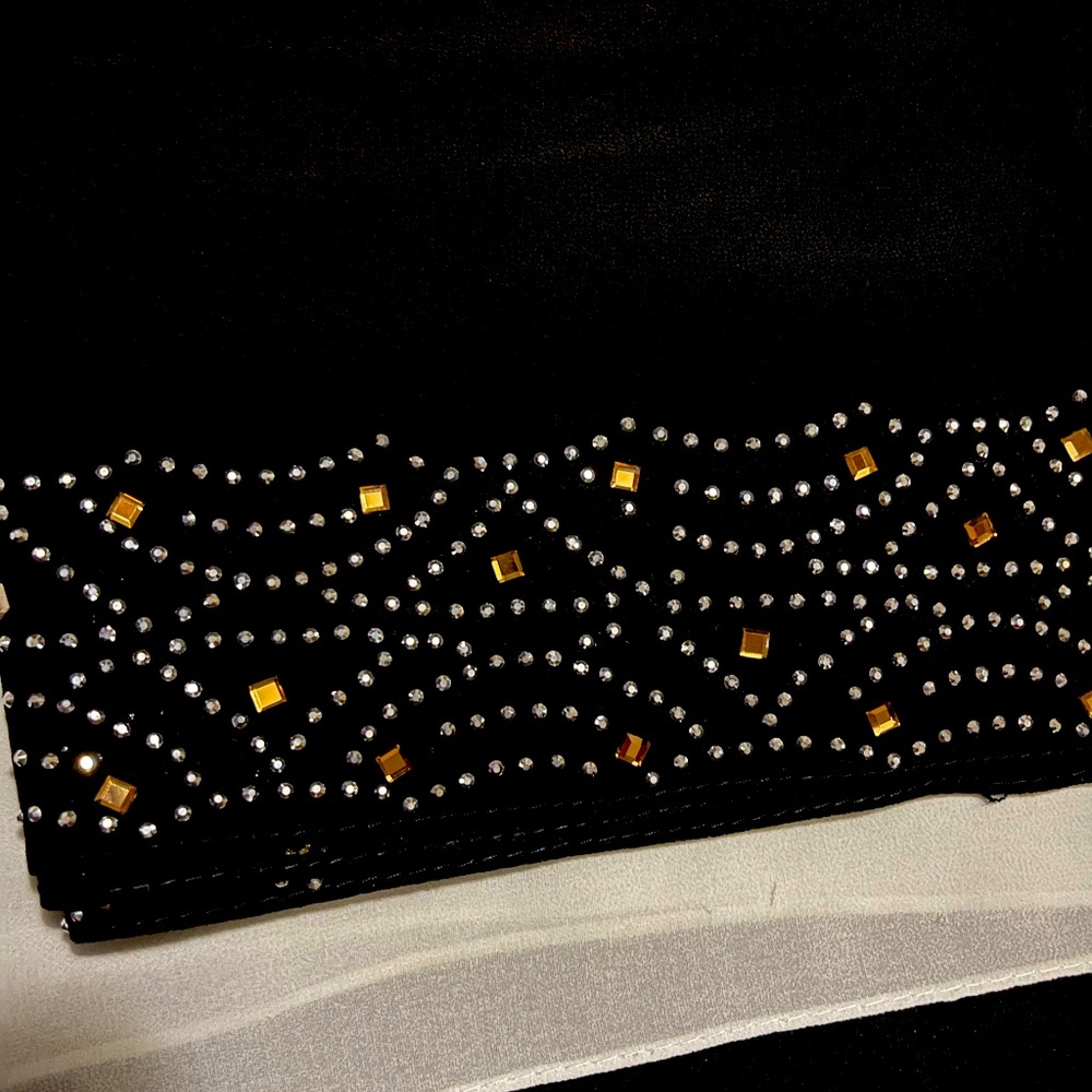 Hijab with stones